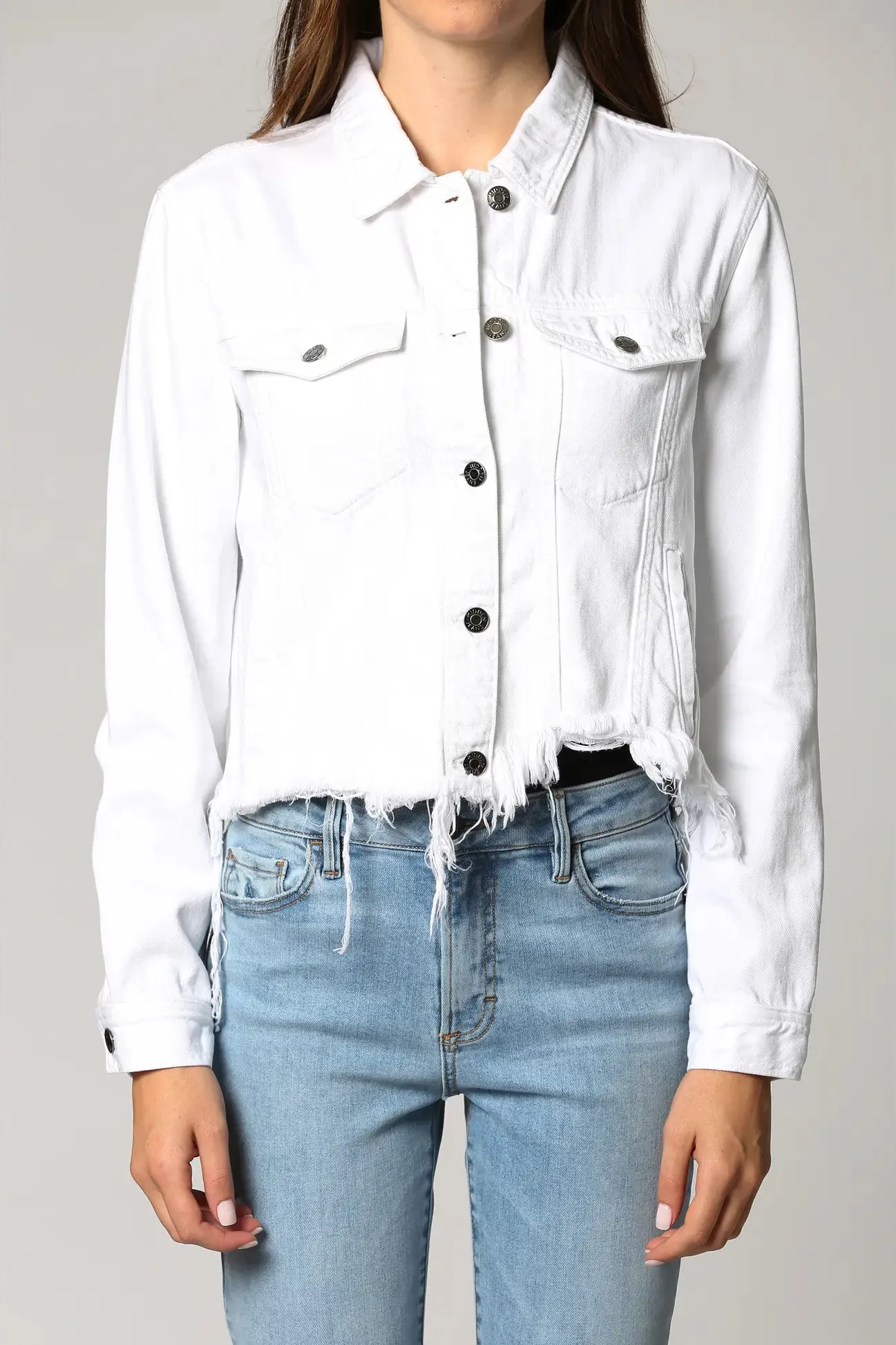 Fray Denim Jacket