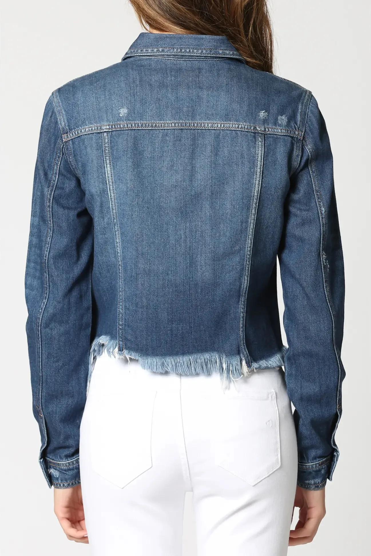Fray Denim Jacket