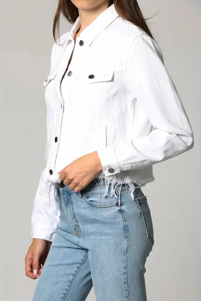 Fray Denim Jacket
