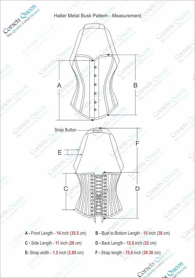 Freya Halter Neck Corset