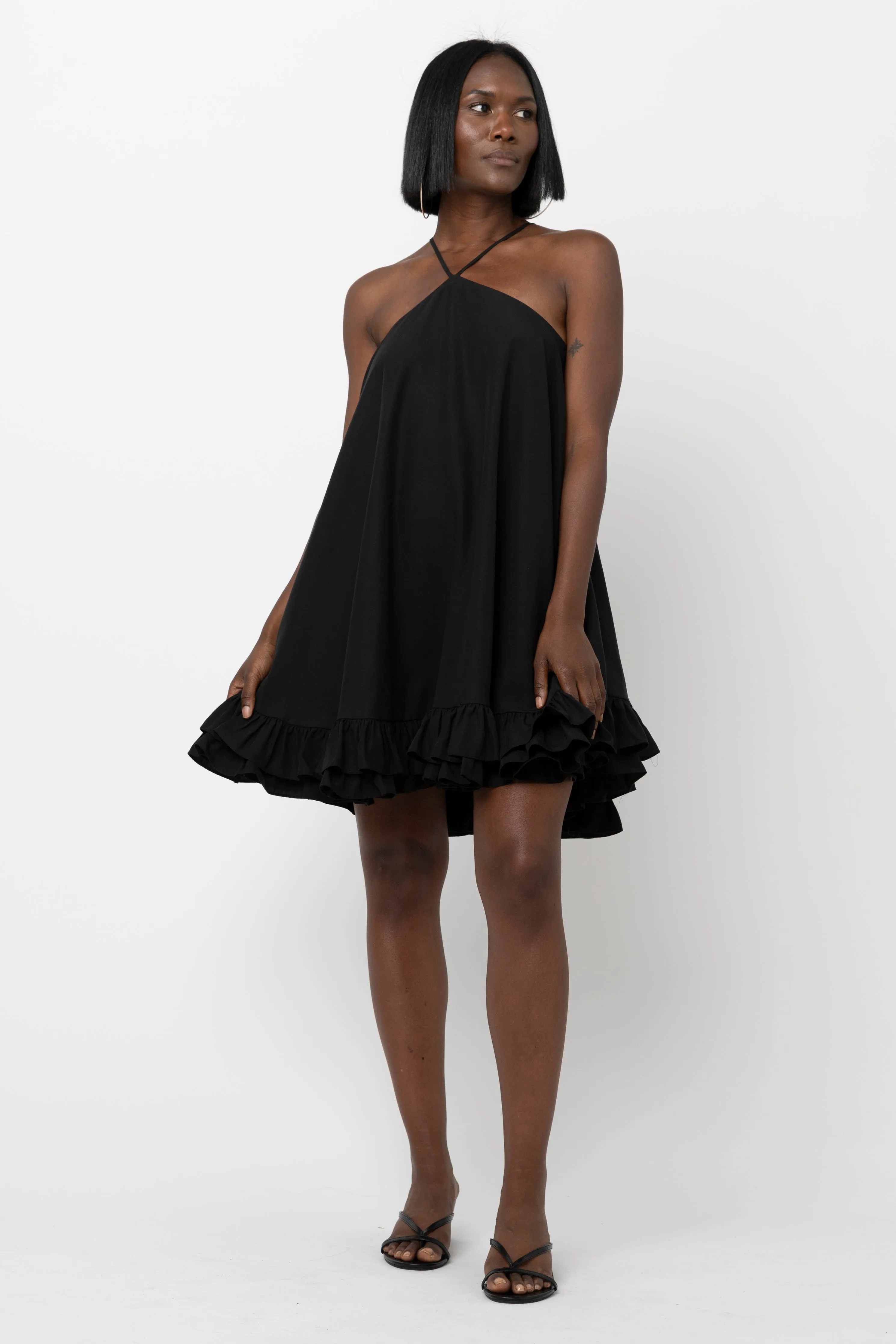 Frilled Flyaway Halter