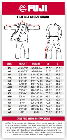 FUJI All Around BJJ Gi [Black]