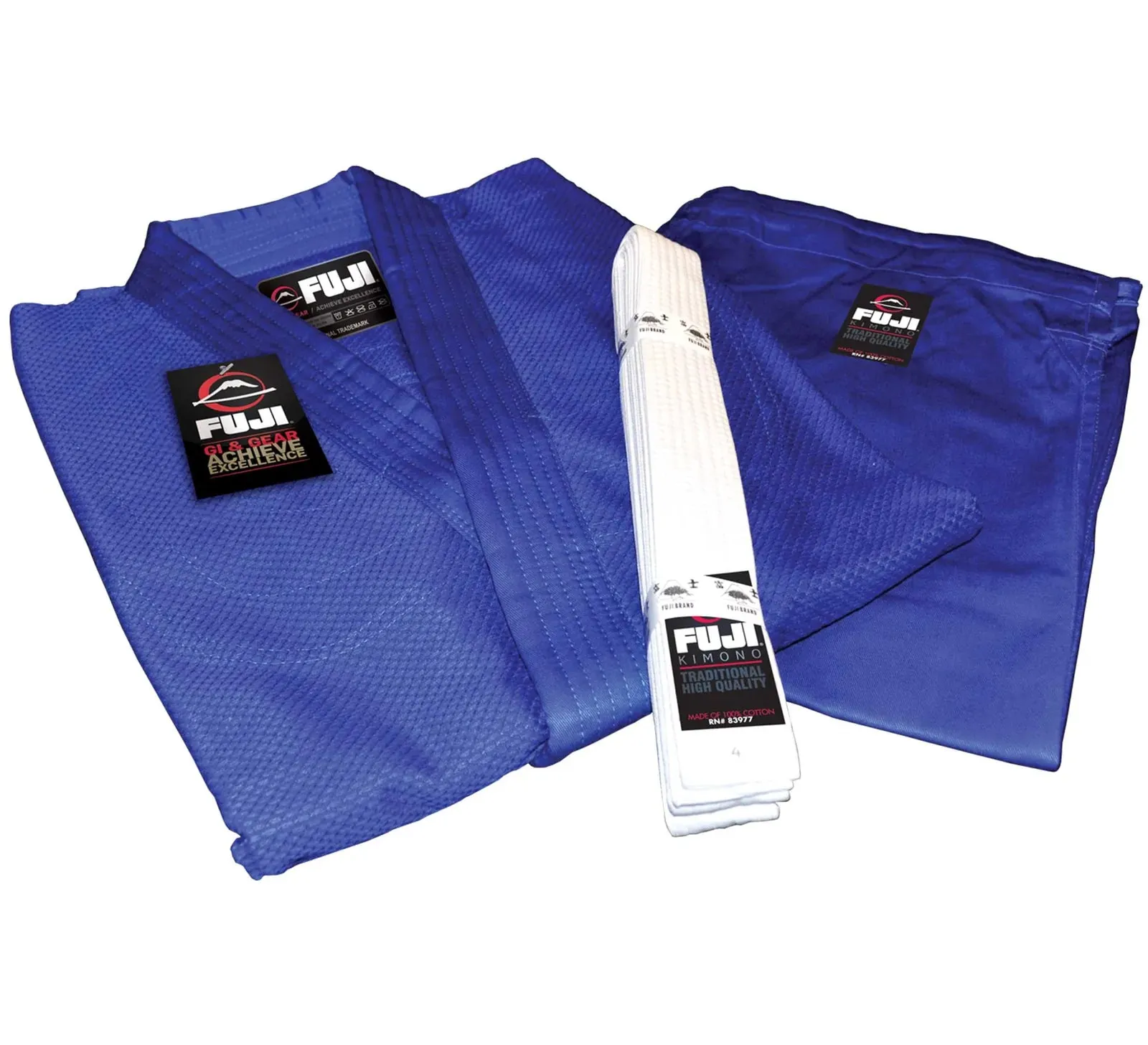 FUJI Single Weave Judo Gi [Blue]
