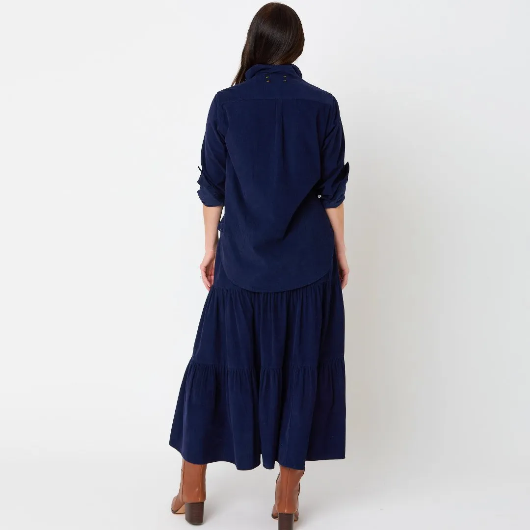Gabrielle Corduroy Skirt