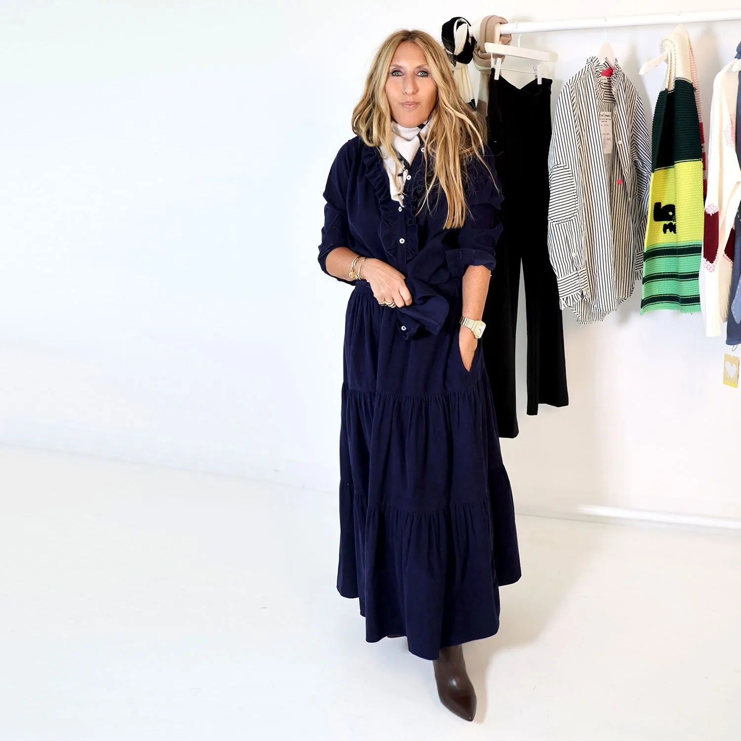Gabrielle Corduroy Skirt