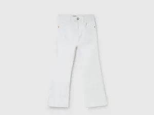 Girl's Solid Bootcut Jeans