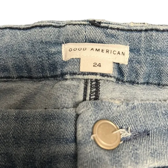 Good American Good Legs Straight Jeans