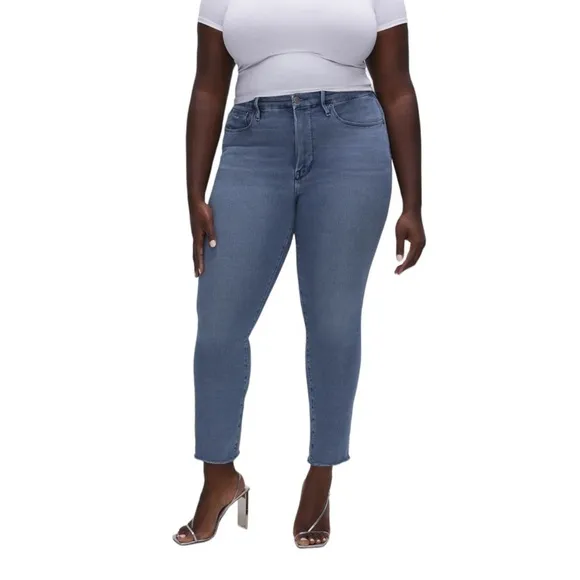 Good American Good Legs Straight Jeans
