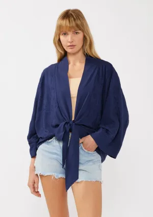 Grace Embroidered Kimono Top