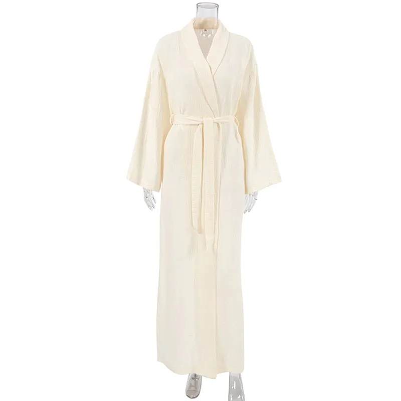 Graceful Kimono Gown