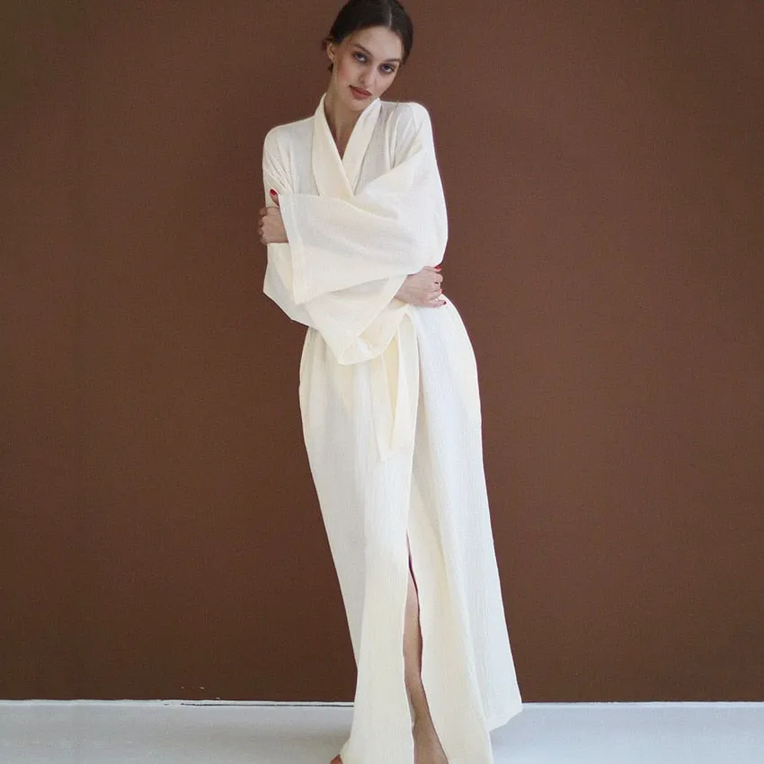 Graceful Kimono Gown