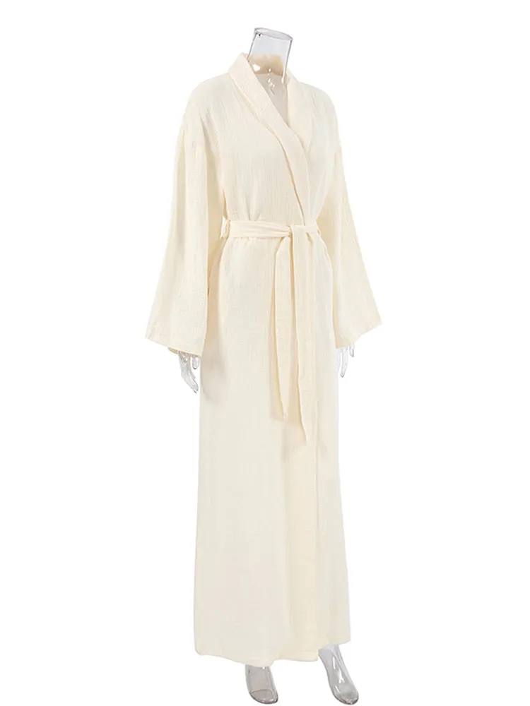 Graceful Kimono Gown