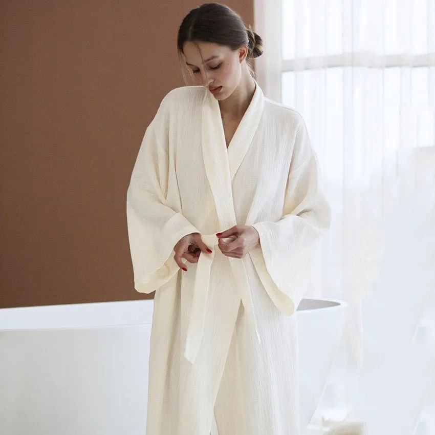 Graceful Kimono Gown