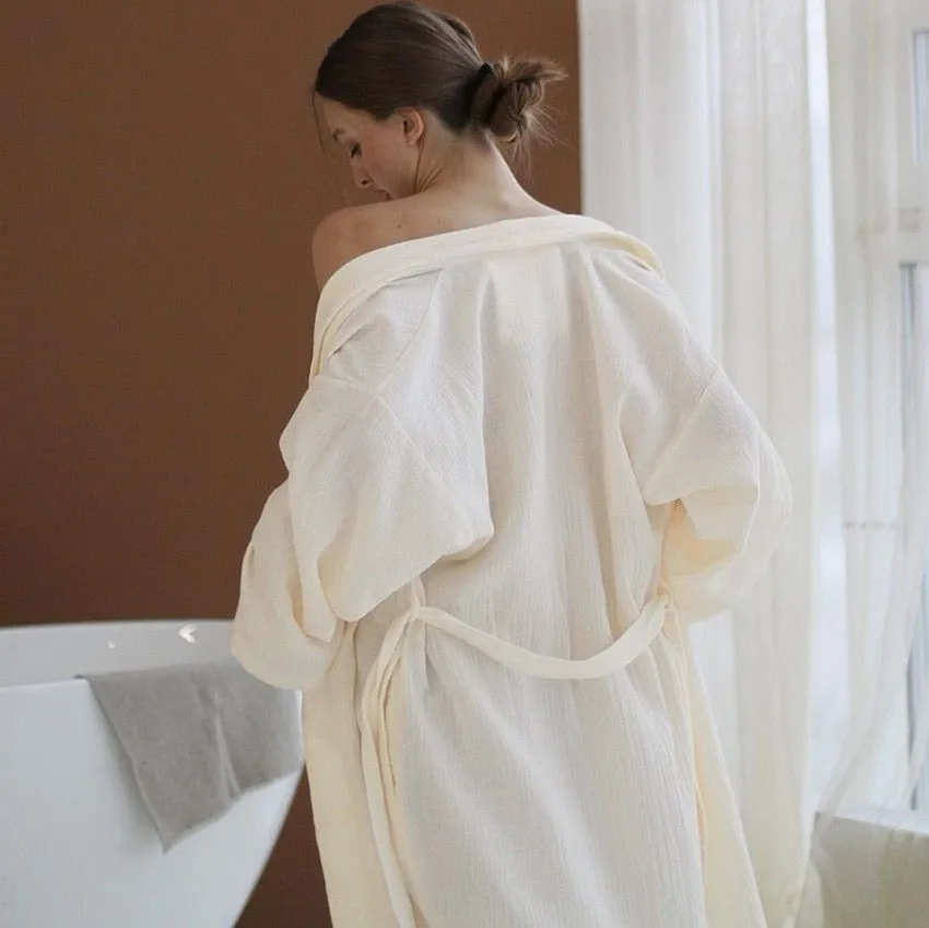 Graceful Kimono Gown