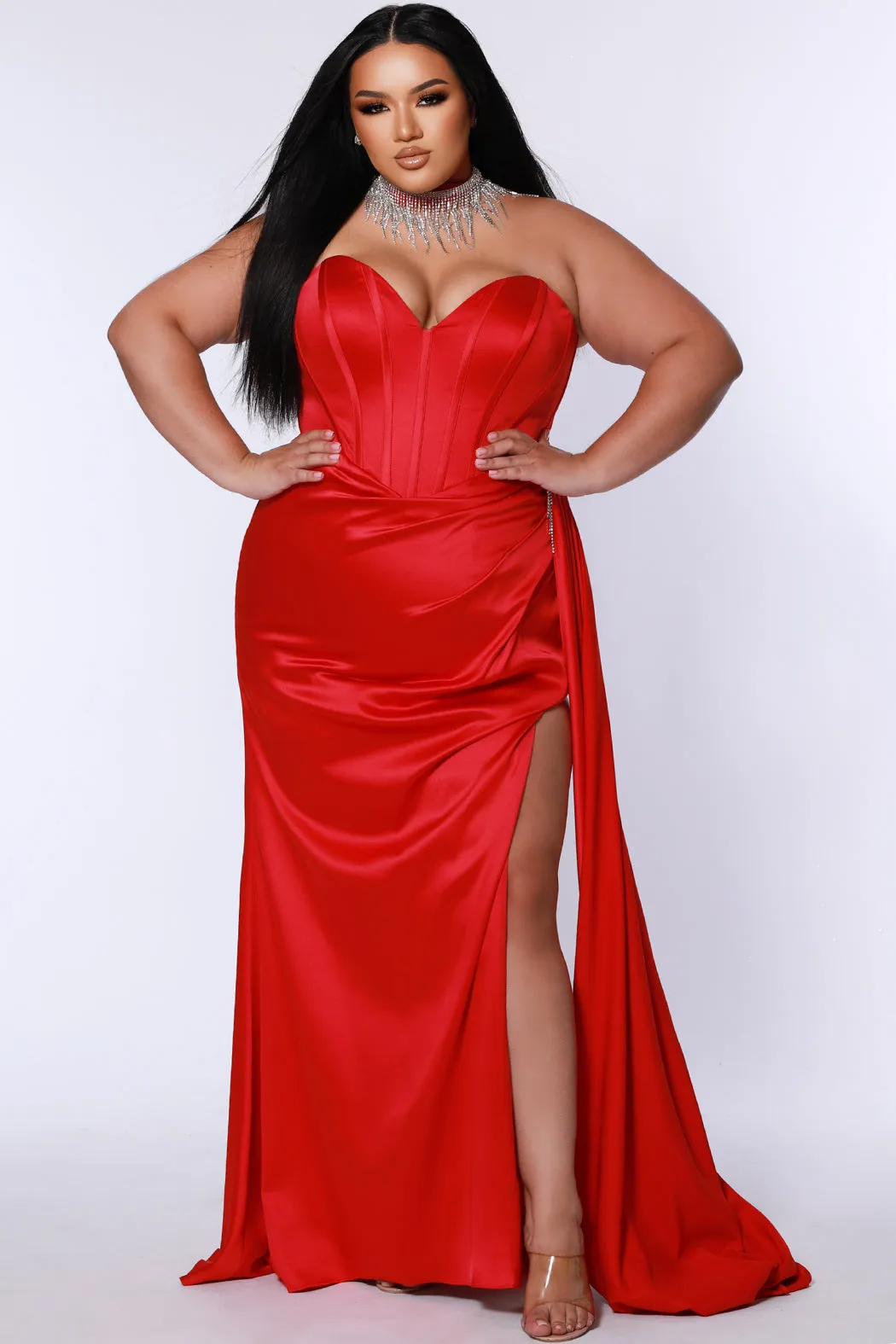 Grand Prix Pageant Gown <br> JK2408