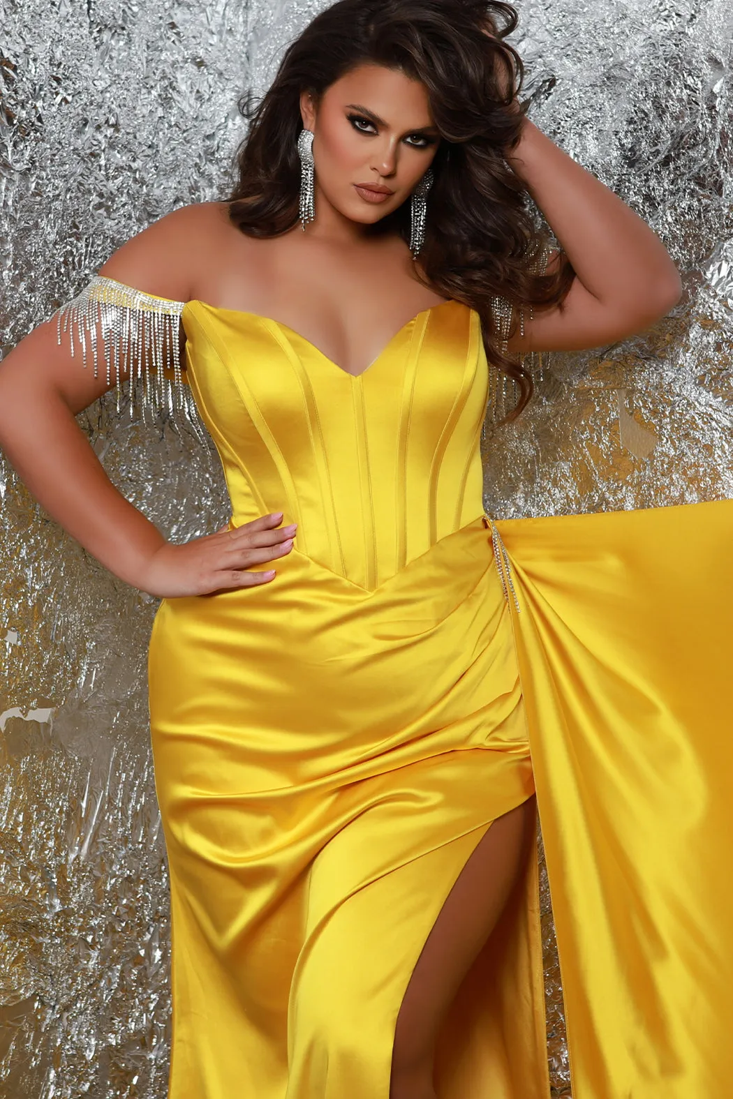 Grand Prix Pageant Gown <br> JK2408