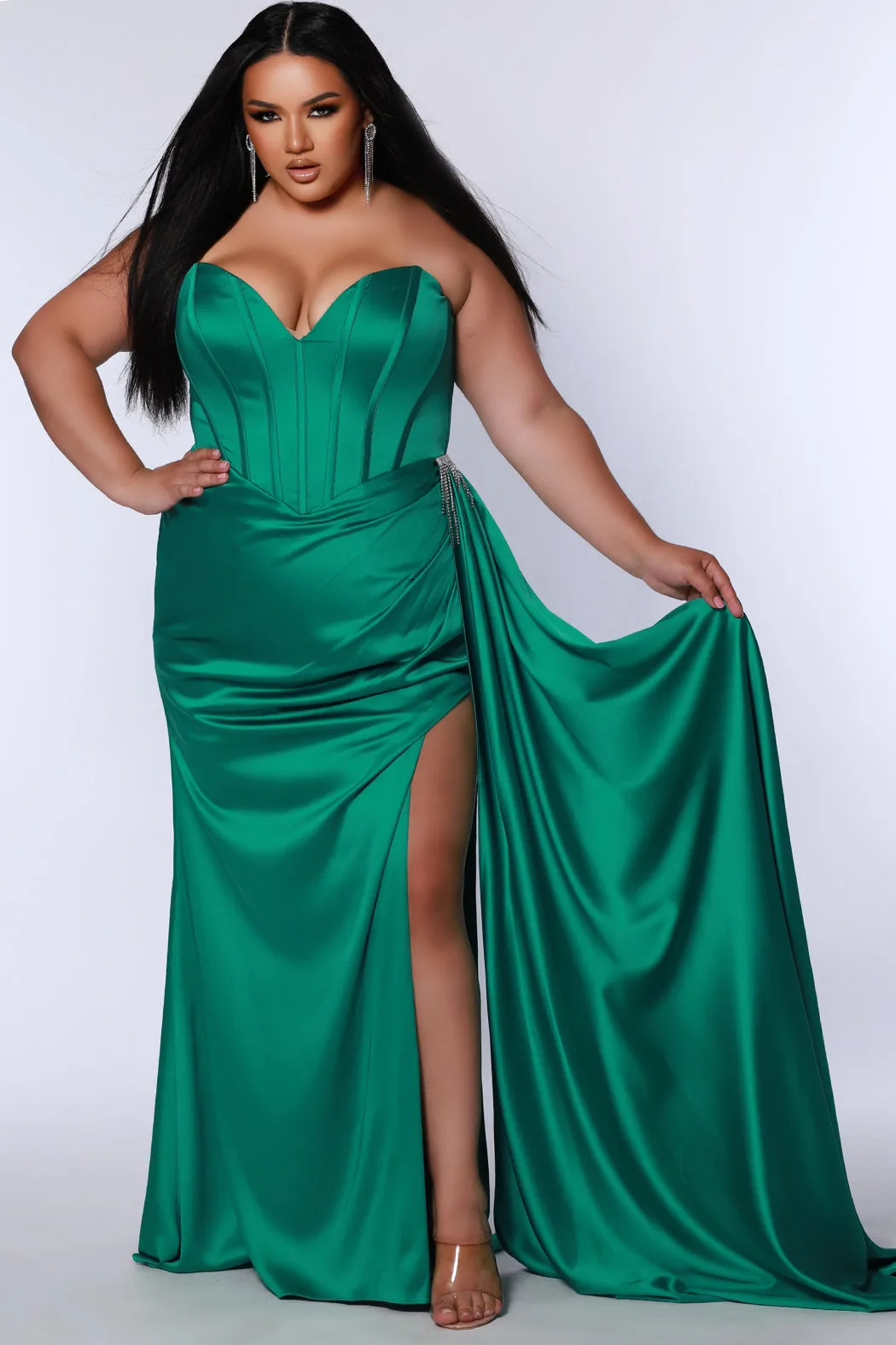 Grand Prix Pageant Gown <br> JK2408