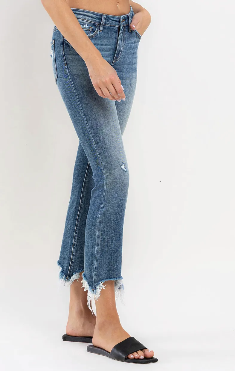 Great Lakes Crop Bootcut Jeans