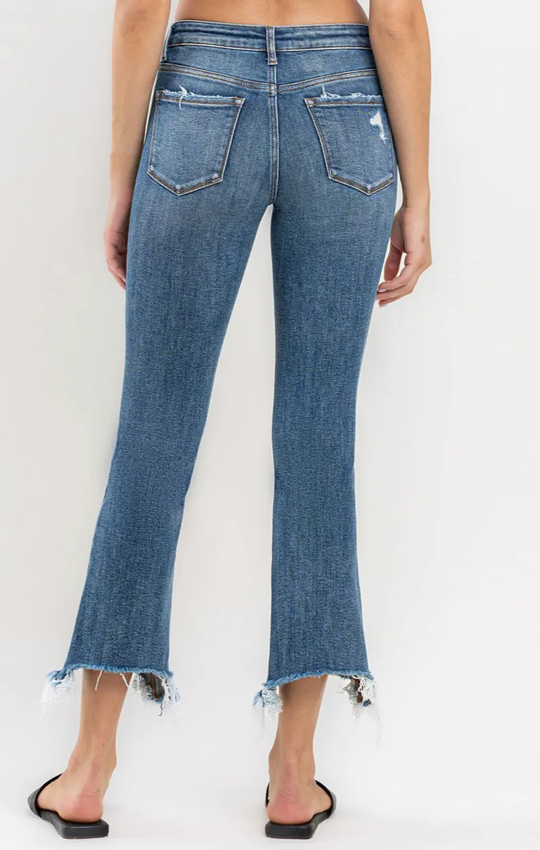 Great Lakes Crop Bootcut Jeans