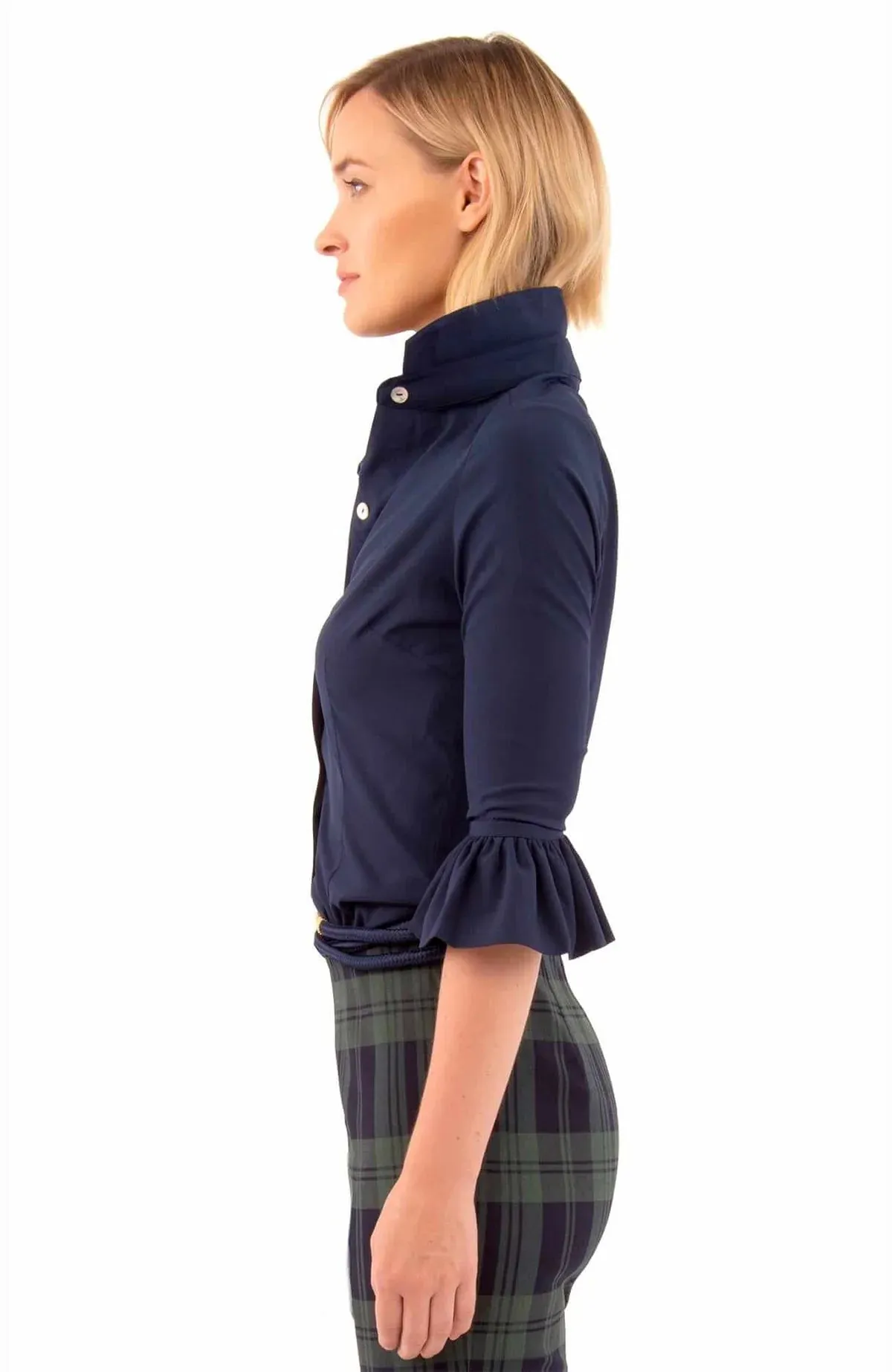 Gretchen Scott Priss Chiffon Blouse