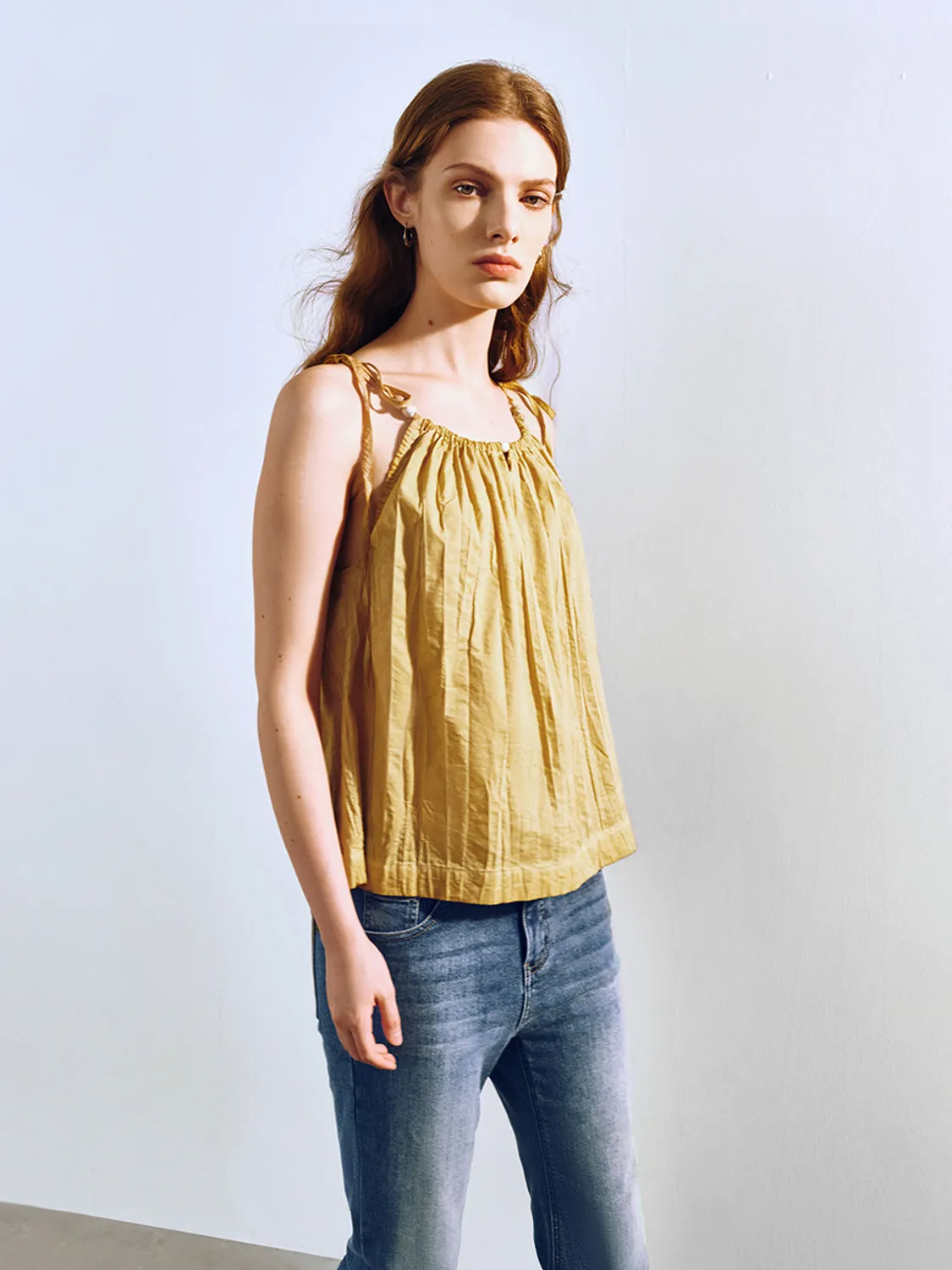 Halter Neck Cami Tops