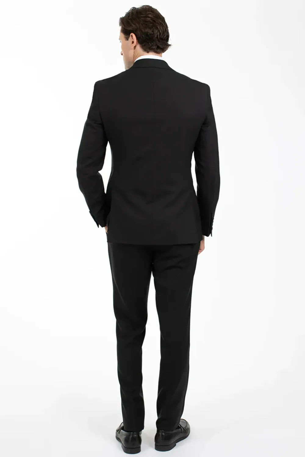 HARDY AMIES BRINSLEY BOX WEAVE SUIT JACKET JKT500