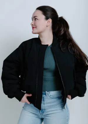 Harper Puffer Jacket - Black
