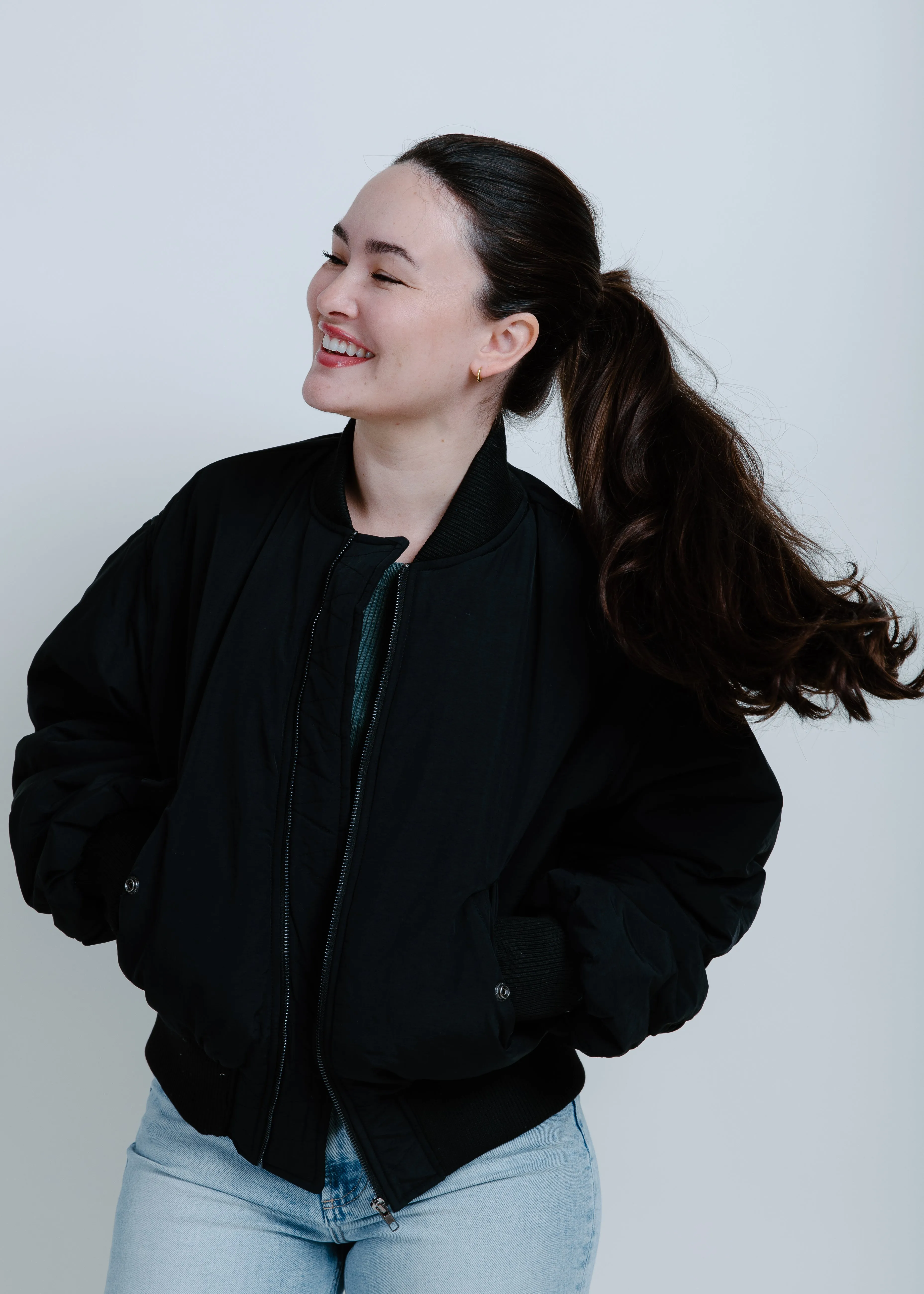 Harper Puffer Jacket - Black
