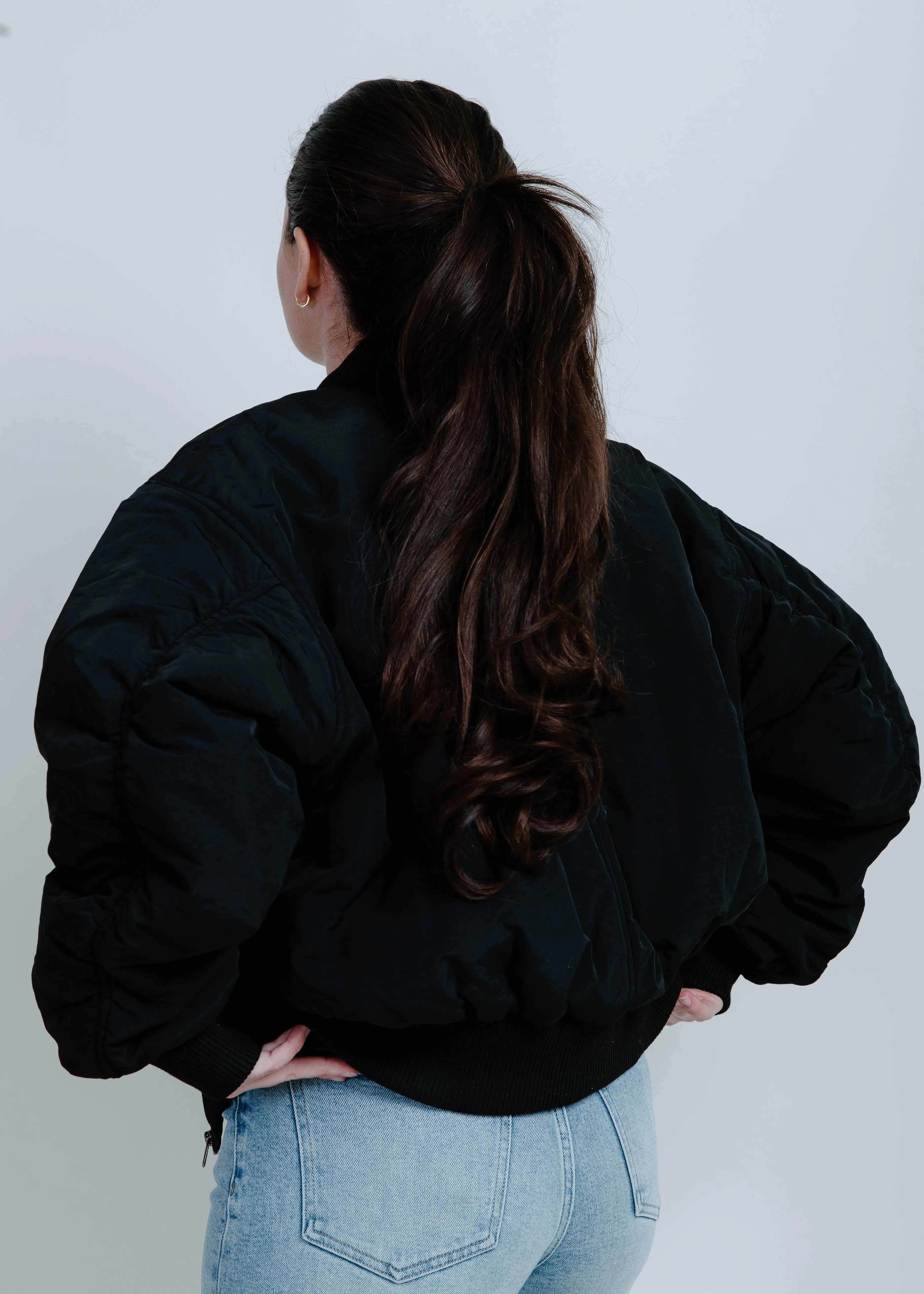 Harper Puffer Jacket - Black