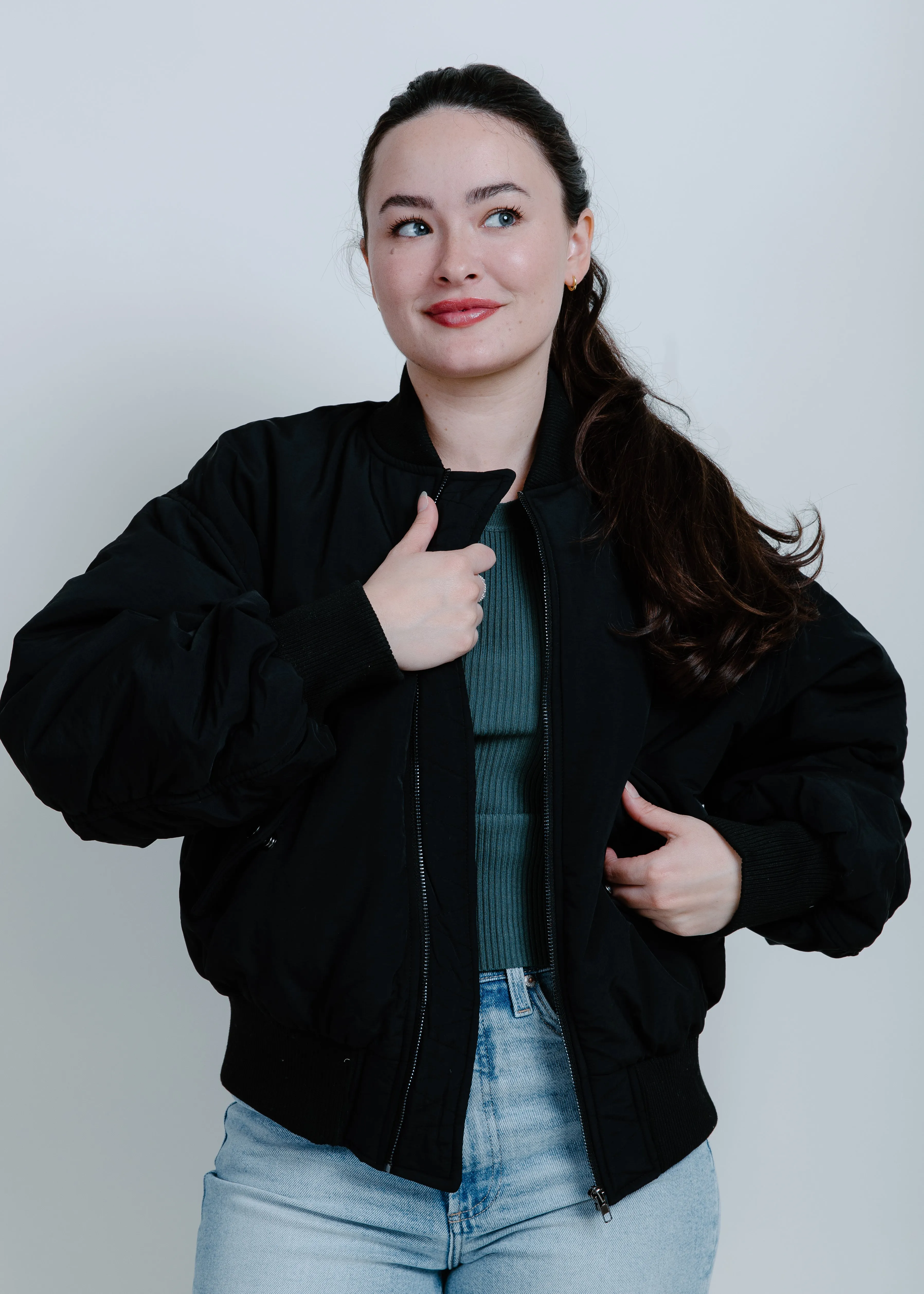 Harper Puffer Jacket - Black