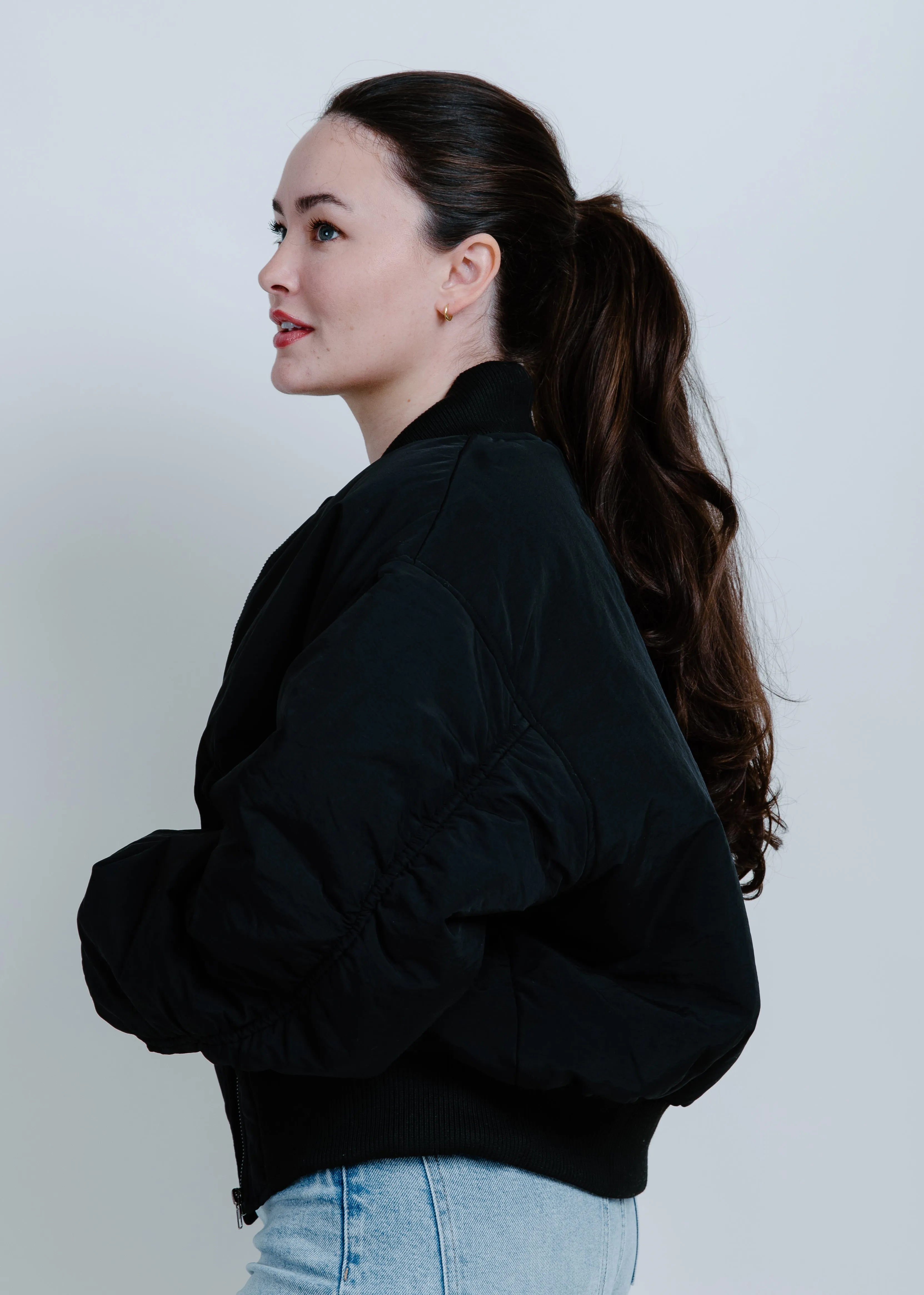 Harper Puffer Jacket - Black