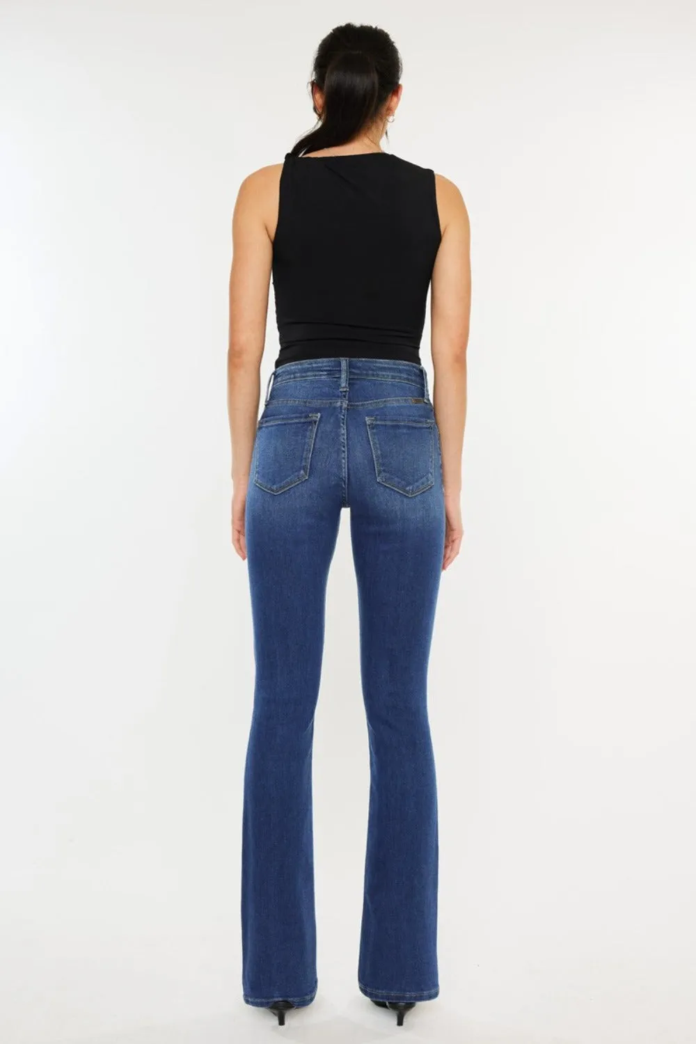 Hazel Blues® |  Kancan High Rise Slim Bootcut Jeans