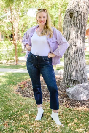 Hazel Blues® | Sofia Dark Wash Skinny Jeans