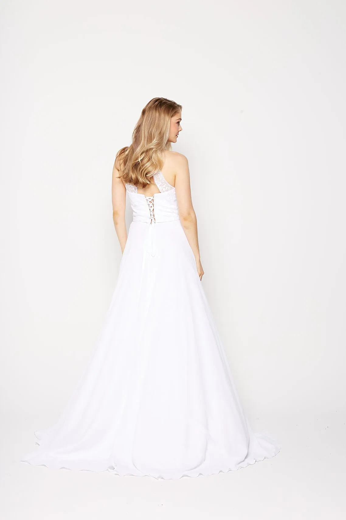 Heather Dress in White by Tania Olsen PO2310