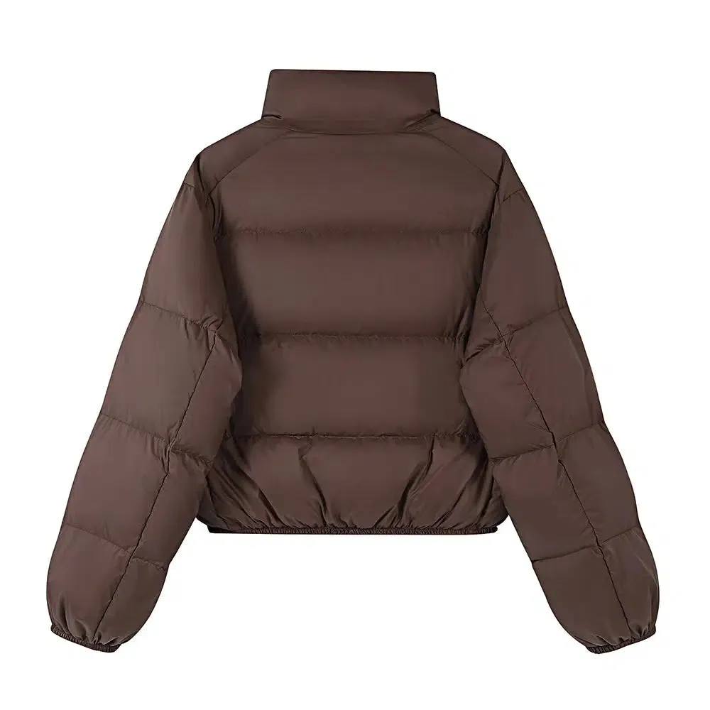 High Collar Insulated Down Jacket