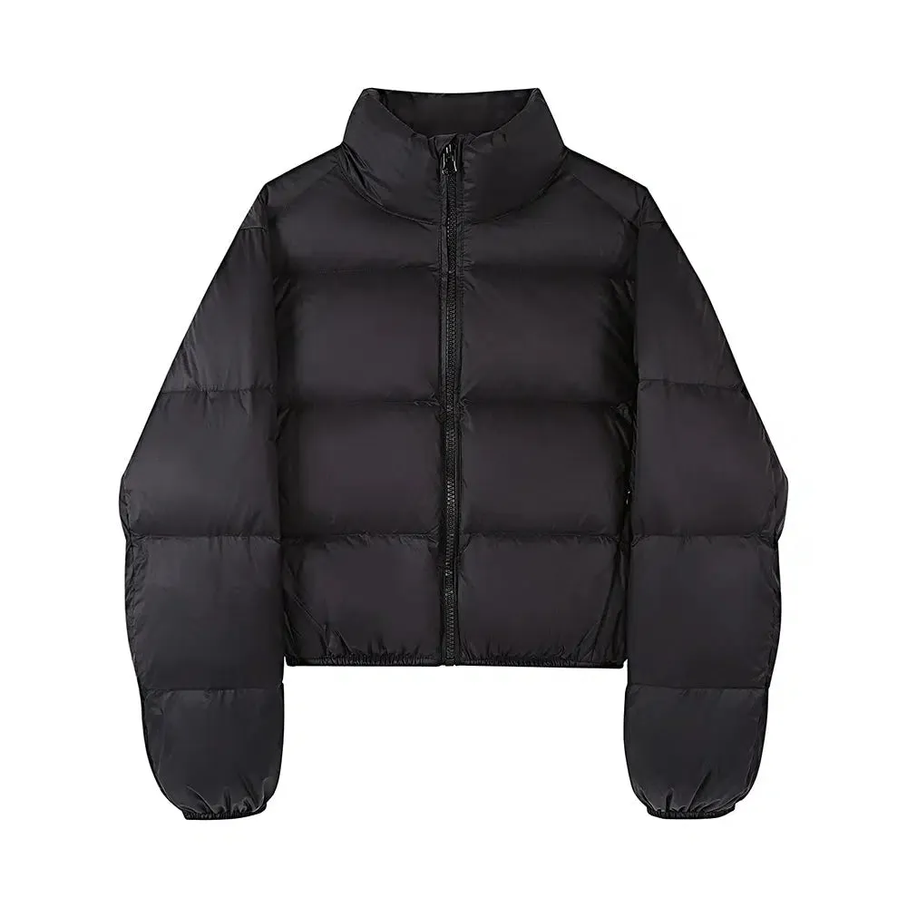 High Collar Insulated Down Jacket