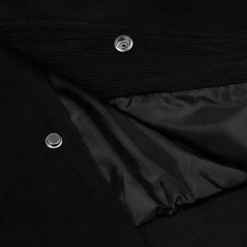 Hip Hop Corduroy Letter Embroidered Jacket