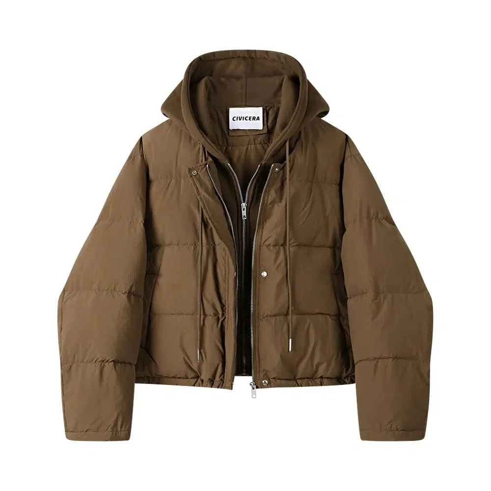 Hooded Down Jacket