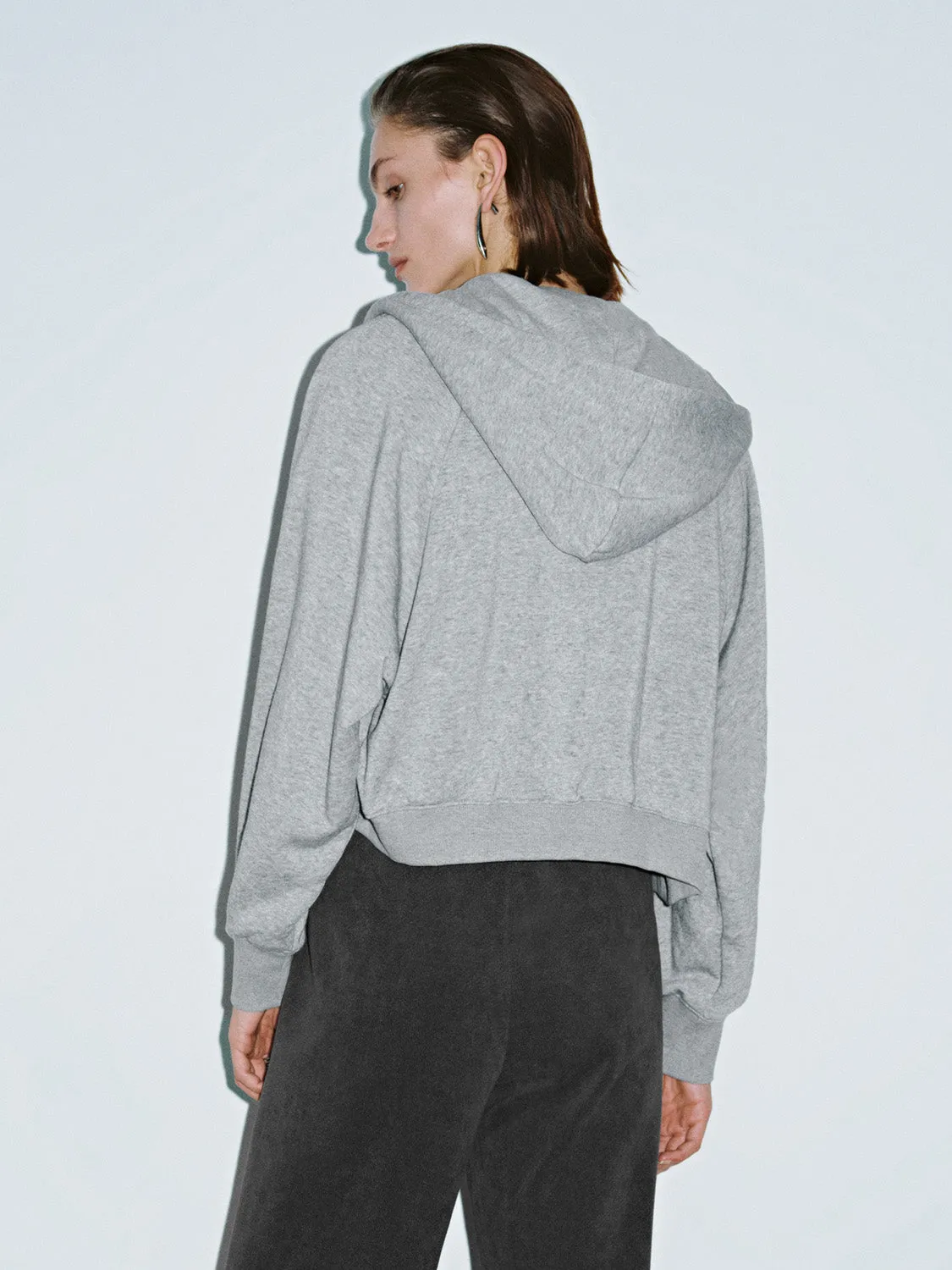 Hoodie Zip Up Front Jackets