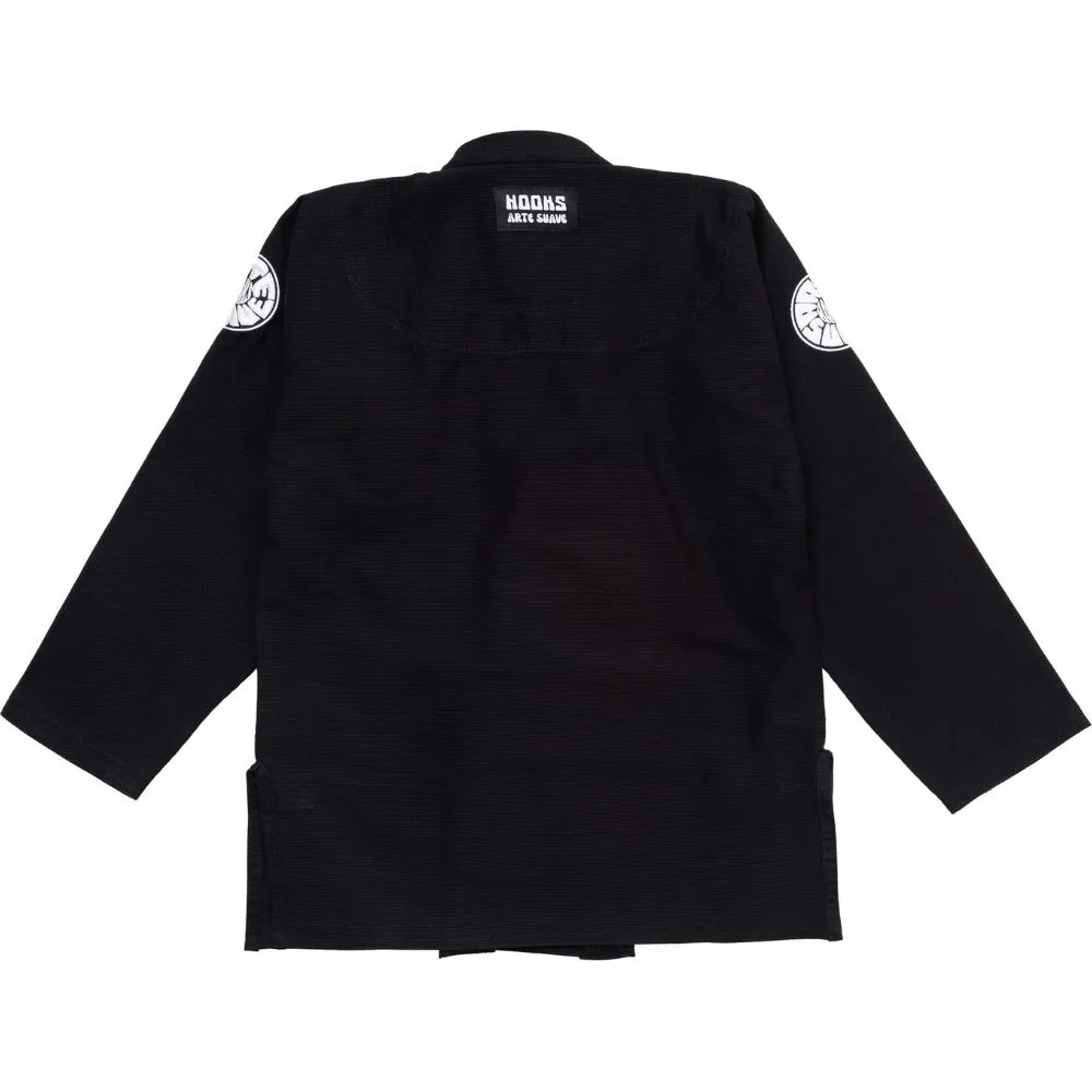 Hooks Arte Suave BJJ Gi - Black