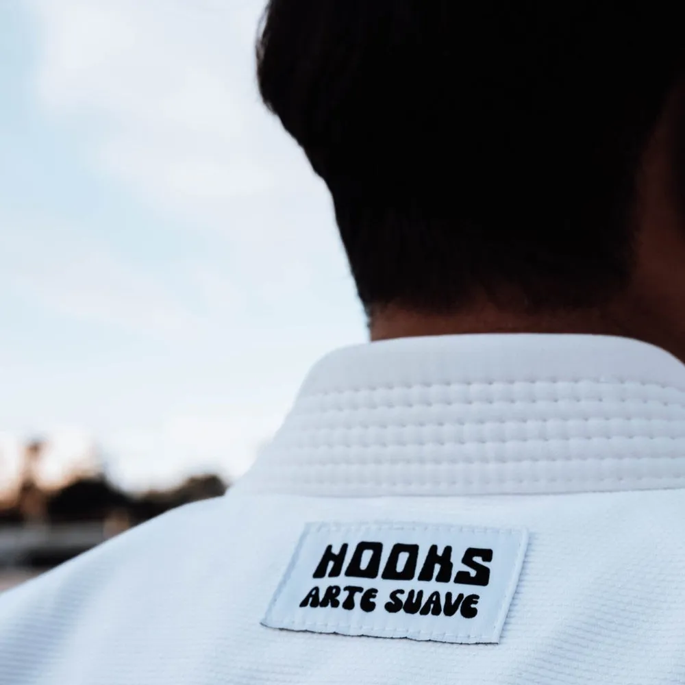 Hooks Arte Suave BJJ Gi - White