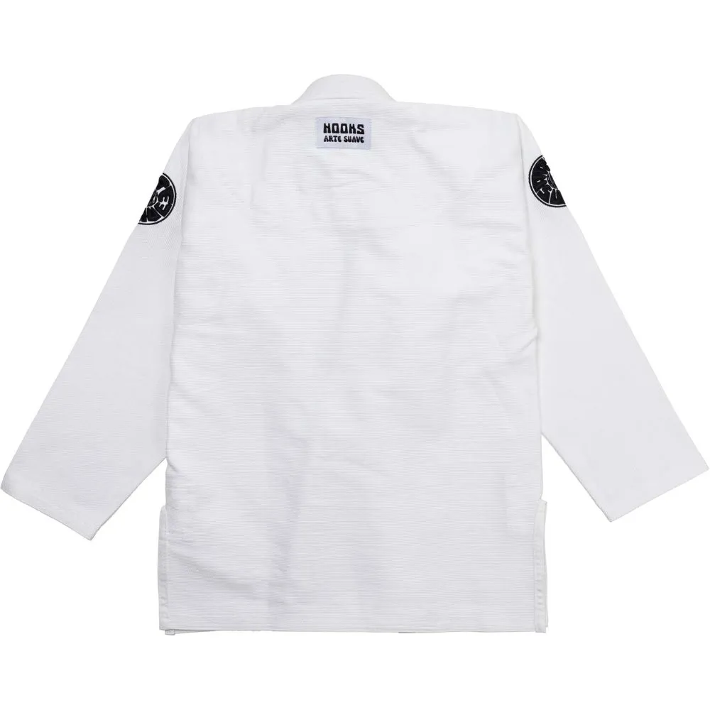 Hooks Arte Suave BJJ Gi - White