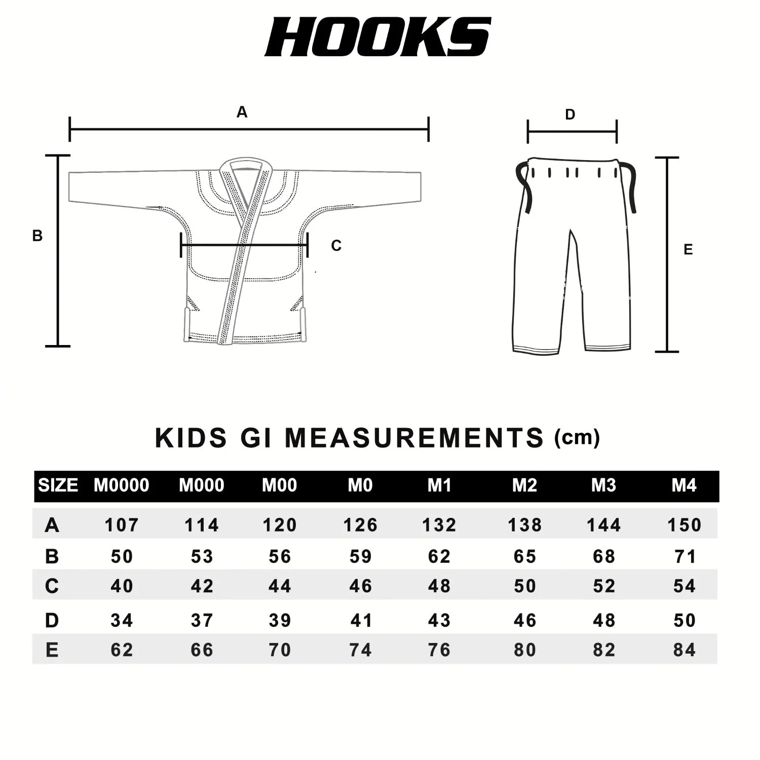 Hooks BJJ GI - Kids Prolight II with White Belt - Black Goblin