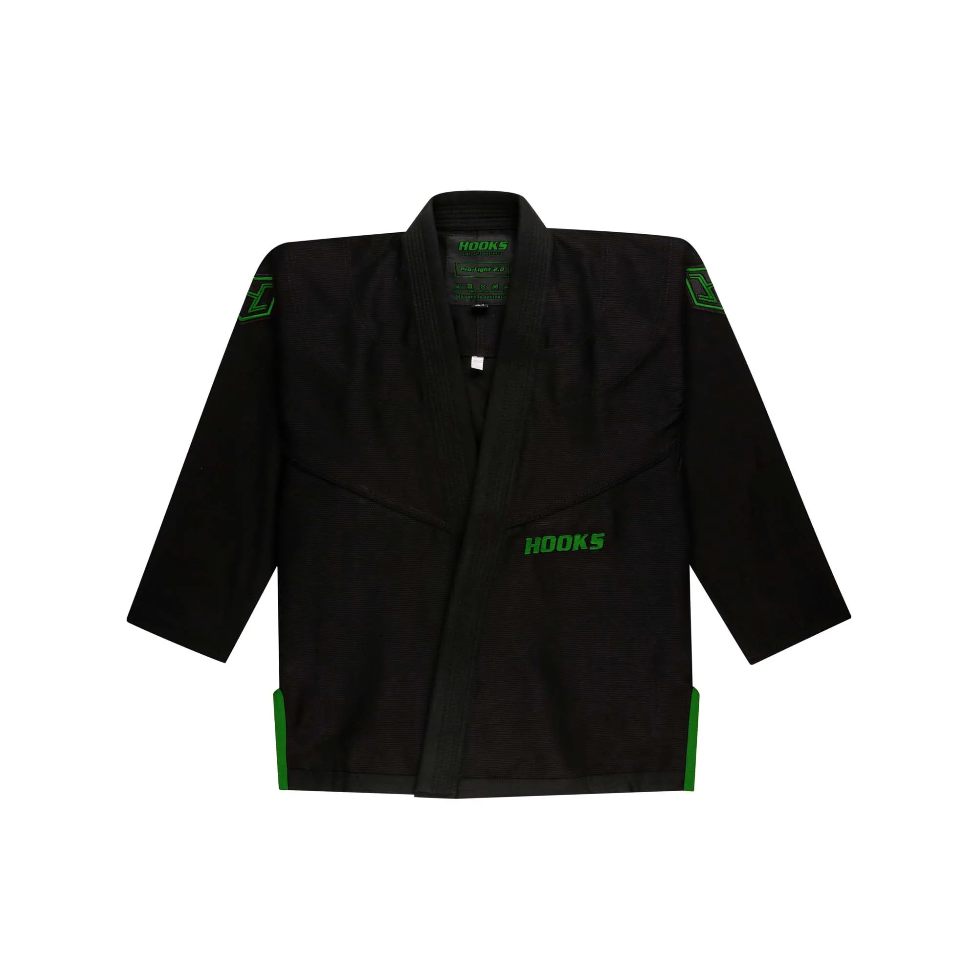 Hooks BJJ GI - Kids Prolight II with White Belt - Black Goblin