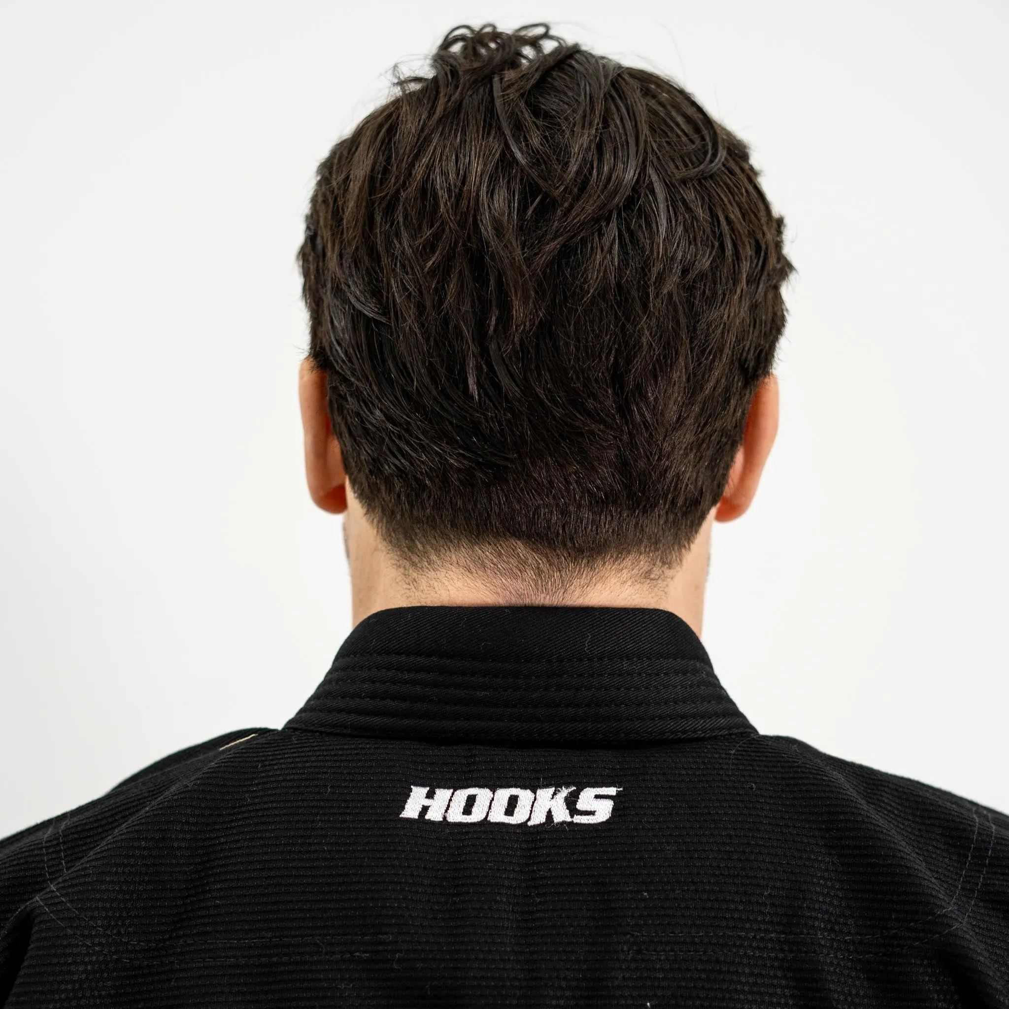 Hooks BJJ GI - Prolight II - Black with White
