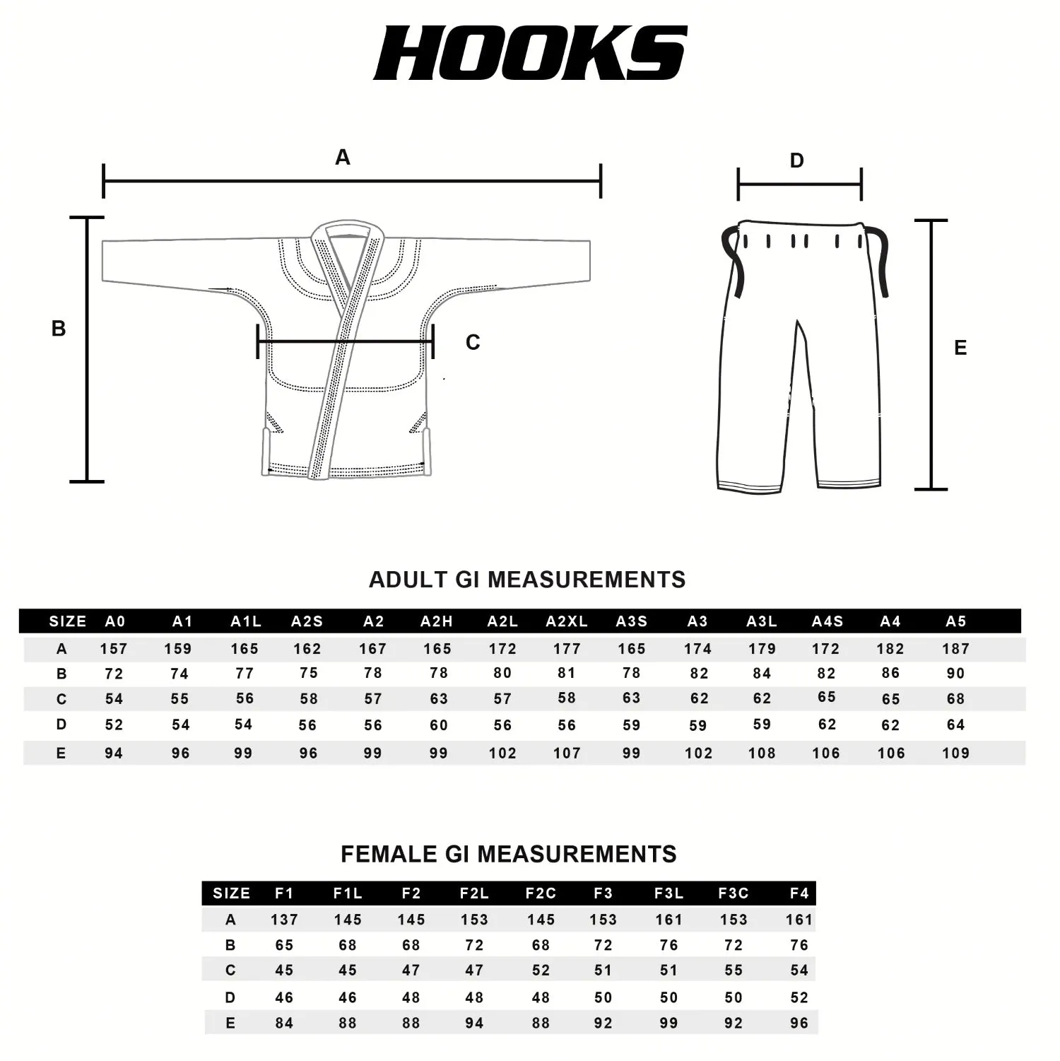 Hooks BJJ GI - Prolight - Navy with Black/Grey