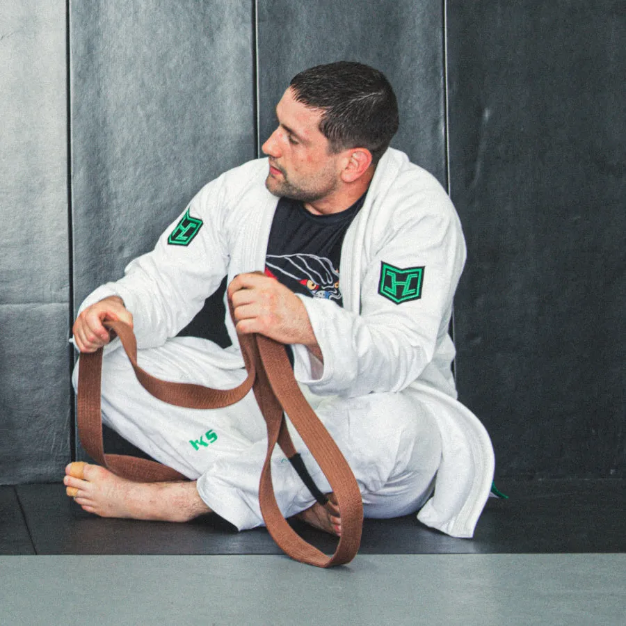Hooks BJJ GI - Prolight - White Goblin