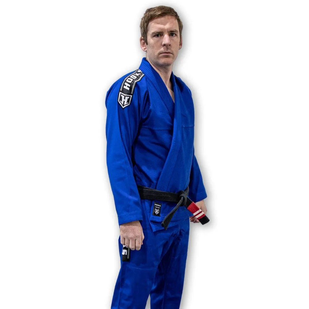 Hooks Origin BJJ Gi - Blue with White Belt