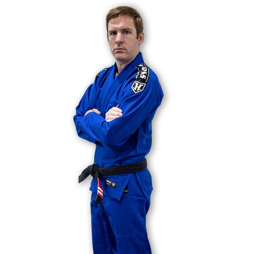 Hooks Origin BJJ Gi - Blue with White Belt
