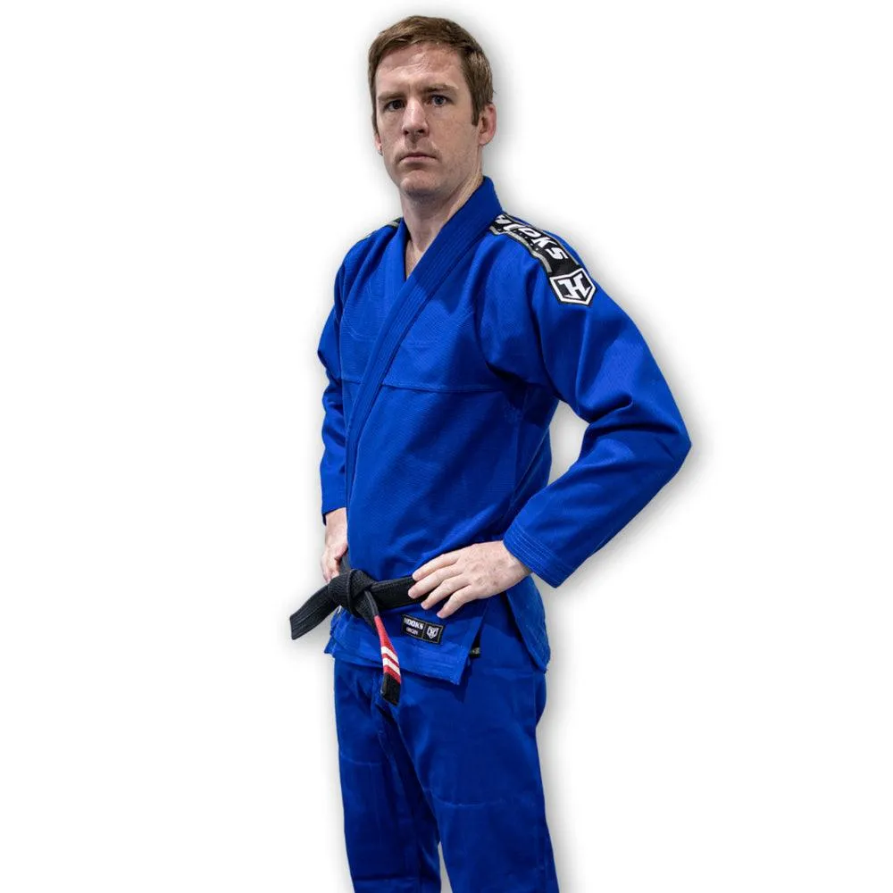 Hooks Origin BJJ Gi - Blue with White Belt